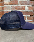 CHROME HEARTS DOUBLE CROSS PATCH TRUCKER HAT ‘NAVY’