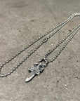 CHROME HEARTS MODERN DAGGER NECKLACE ‘SILVER’
