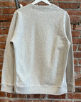 STUSSY VINTAGE ARMY CREWNECK ‘HEATHER GRAY’