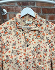 ACNE STUDIO SIMON CAMP COLLAR FLORAL SHIRT ‘MULTI’
