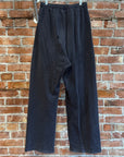 BALENCIAGA FW22 OUTLINE LOGO SWEATPANTS ‘VINTAGE BLACK’