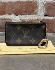 LOUIS VUITTON MONOGRAM CARD CASE KEY CHAIN ‘BROWN’
