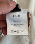ENFANT RICHES DEPRIMES SS25 PROPER HOMEMAKING LONG SLEEVE ‘WHITE’