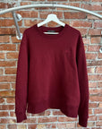 ACNE STUDIO FACE SERIES CREWNECK ‘RED’