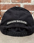 CHROME HEARTS HORSESHOE DENIM HAT ‘BLACK’