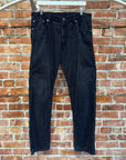 VISVIM CUBISM FLUXUS CORDUROY TROUSERS ‘NAVY’