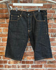 EVISU LOUIS DAMIER CHENILLE SHORTS 'INDIGO'