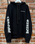 CHROME HEARTS CROSS SPINE PULLOVER HOODIE ‘BLACK’