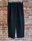 ISSEY MIYAKE HOMME PLISSE PLEATED PANTS ‘BLACK’