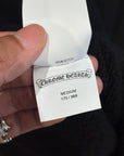 CHROME HEARTS CASHMERE FLORAL SWEATER ‘BLACK’
