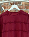 BRAINDEAD BARBED WIRE LONGSLEEVE ‘MAROON’