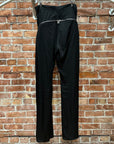 RICK OWENS SS26 HOLLYWOOD VISCOSE BOLAN BANANA PANTS ‘BLACK’