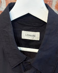 LEMAIRE LINEN RELAXED SHIRT ‘BLACK’