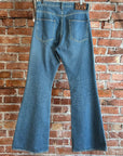 KAPITAL KOUNTRY OKABILLY FLARED PATCHWORK DENIM ‘BLUE’