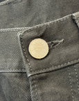 VETEMENTS SS19 RHINESTONE EMBELLISHED STRAIGHT DENIM ‘BLACK’