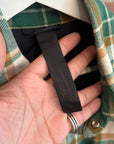 CHROME HEARTS WORKIN FLANNEL ‘GREEN/PINK’