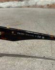 PRADA PR 09ZV SQUARE FRAME GLASSES ‘TORTOISE’