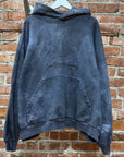 BALENCIAGA SS23 ADIDAS TREFOIL HOODIE ‘VINTAGE BLUE’
