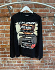 RAF SIMONS SS21 SUN DANCE CREWNECK ‘BLACK’