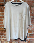 KAPITAL TWO TONE SKELETON TEE ‘BLACK/GREY’