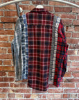 NEEDLES REBUILD 7 CUT FLANNEL ‘MULTI’