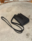 HYSTERIC GLAMOUR ROCKER STUDDED WALLET ‘SILVER/BLACK’