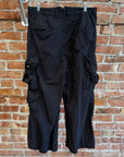 YOHJI YAMAMOTO Y-3 BAGGY CARGO PANTS ‘BLACK’