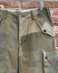 GALLERY DEPT. MARCUS PATCHWORK CARGO PANTS ‘OLIVE’