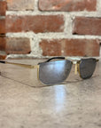 GUCCI PILOT FRAME GG0627S SUNGLASSES ‘BLACK/GOLD’
