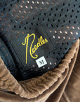 NEEDLES CLASSIC STRAIGHT VELOUR TRACK PANTS ‘BROWN’