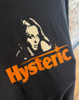 HYSTERIC GLAMOUR HOOTERS TEE ‘BLACK/ORANGE’