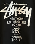 STUSSY WORLDWIDE CHAPTER CREWNECK ‘BLACK’