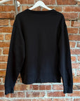 ACNE STUDIOS FACE CREWNECK ‘BLACK’