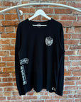 CHROME HEARTS T-BAR THERMAL LONGSLEEVE ‘BLACK’