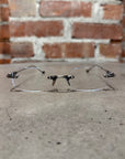 CHROME HEARTS SOFFFFFFFFERS II GLASSES ‘BRUSHED SILVER’