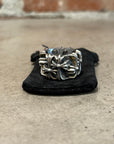 CHROME HEARTS SQUARE CEMETERY RING ‘SILVER’