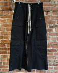 RICK OWENS SS23 EDFU JUMBO BELA CARGOS ‘BLACK’