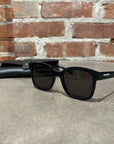 BALENCIAGA LOGO ARM SUNGLASSES ‘BLACK’