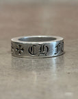 CHROME HEARTS 6MM FOREVER SPACER RING ‘SILVER’