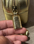 PRADA SAFFIANO LEATHER LUXE MINI BAG ‘GOLD’