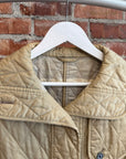 BURBERRY QUILTED JACKET ‘TAN’