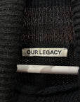 OUR LEGACY SUBMARINE ROLLNECK KNIT SWEATER ‘BLACK’