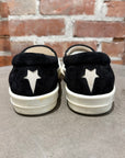 RICK OWENS DRKSDHW PENTA BOAT SLIP ON SNEAKERS ‘BLACK’