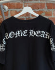 CHROME HEARTS BANNER PRINT TEE ‘BLACK’