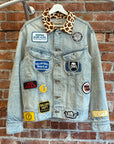 GALLERY DEPT HEADLINE PATCHWORK DENIM JACKET ‘INDIGO’