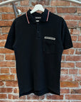 HYSTERIC GLAMOUR ELECTRIC DREAM POLO 'BLACK/PINK'