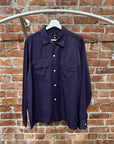 NEEDLES RAYON BUTTON UP SHIRT ‘PURPLE’
