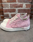 RICK OWENS DRKSHDW SLASHED RAMONE LOWS ‘PINK’
