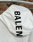BALENCIAGA FW17 HOOD PRINT LOGO HOODIE ‘WHITE’
