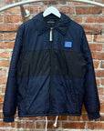 ACNE STUDIOS FACE PATCH PADDED BOMBER JACKET ‘NAVY’